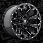 Llanta Fuel Assault D546 20×10 (6×5.5-6×135) MATTE BLACK MILLED