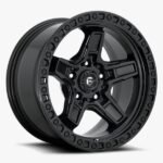 D697 KICKER MATTE BLACK 17X9 | 5X5