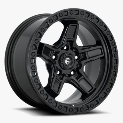 D697 KICKER MATTE BLACK 17X9 | 5X5