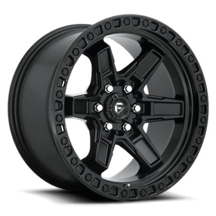 D697 KICKER MATTE BLACK 17X9 | 6X5.5