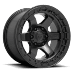 D750 BLOCK MATTE BLACK 17X9 | 6X5.5